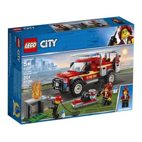Lego City Fire Chief Response Truck/Camion d'intervention du chef des pompiers - 60231