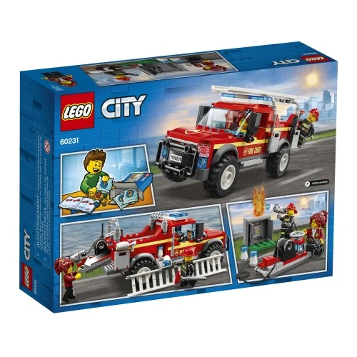 Lego City Fire Chief Response Truck/Camion d'intervention du chef des pompiers - 60231