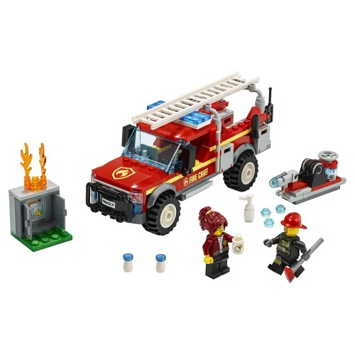 Lego City Fire Chief Response Truck/Camion d'intervention du chef des pompiers - 60231
