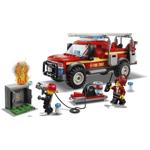 Lego City Fire Chief Response Truck/Camion d'intervention du chef des pompiers - 60231
