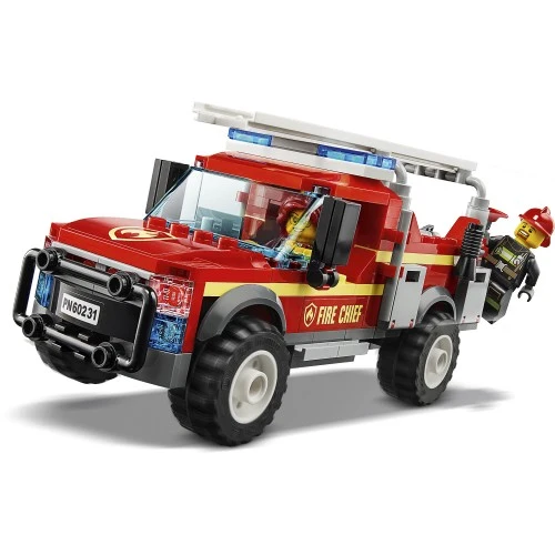 Lego City Fire Chief Response Truck/Camion d'intervention du chef des pompiers - 60231
