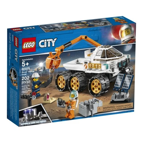 Lego City Rover Testing Drive / Essai routier du Rover Spatial - 60225