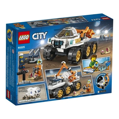Lego City Rover Testing Drive / Essai routier du Rover Spatial - 60225
