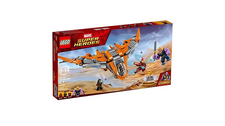 Lego Disney Marvel Avengers Super Heroes Thanos Ultimate Battle - 76107