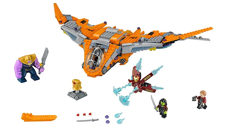 Lego Disney Marvel Avengers Super Heroes Thanos Ultimate Battle - 76107