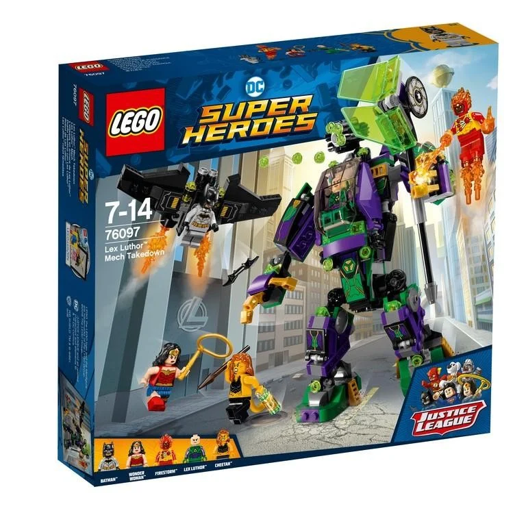 Lego DC Super Heroes Lex Luthor Mech Takedown/Abattage - 76097