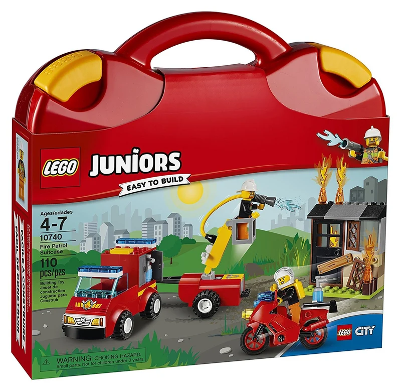 Lego Juniors Fire Patrol Suitcase - 10740 / Valise de patrouille des pompiers - 10740