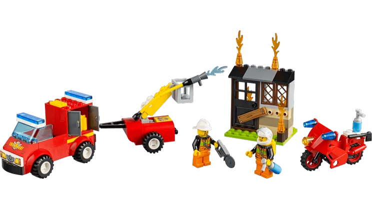 Lego Juniors Fire Patrol Suitcase - 10740 / Valise de patrouille des pompiers - 10740