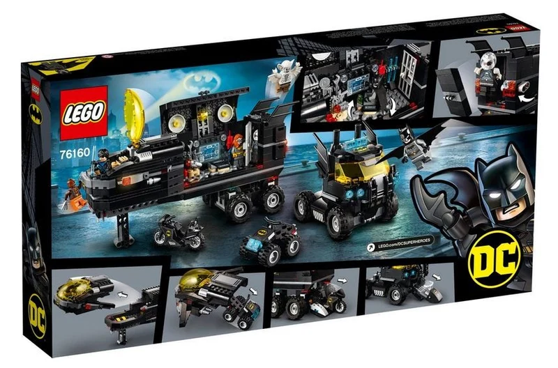 Lego DC Super Heroes Batman Mobile Bat Base / La Base Mobile de Batman - 76160