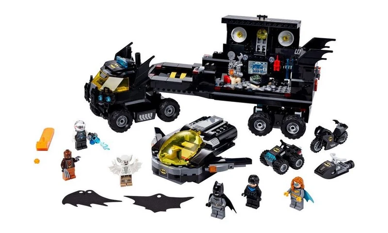Lego DC Super Heroes Batman Mobile Bat Base / La Base Mobile de Batman - 76160