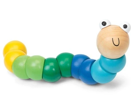 Clutching Caterpillar (Blue) - Chenille Agrippée (Bleu)