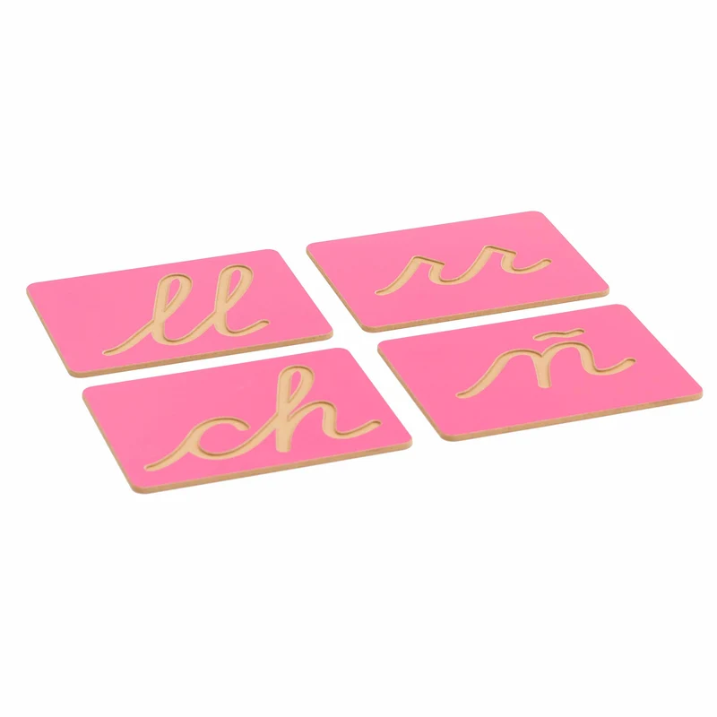 Lettres creusées : Cursive espagnole -Nienhuis AMI