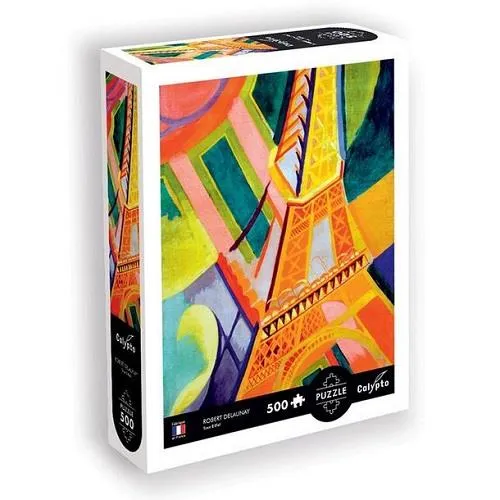 Puzzle Eiffel Tower - Tour Eiffel Robert Delaunay (500 pcs)