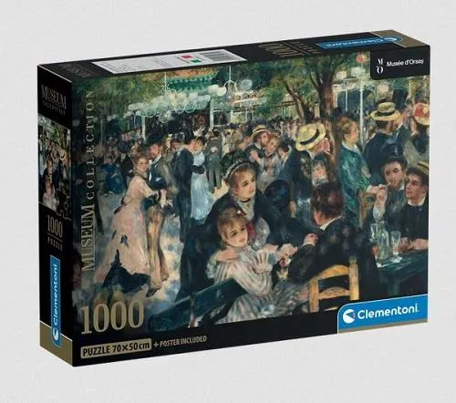 Clementoni Puzzle Auguste Renoir Bal du Moulin de la Galette (1000 pcs)