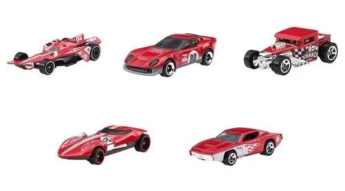Hot Wheels Mattel 80th Anniversary Cars - Voitures 80e anniversaire