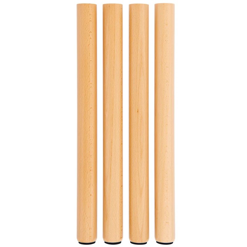 Jeu de 4 pieds de table : Hauteur 76 cm - Nienhuis AMI