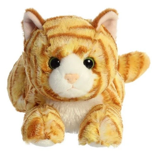 Aurora Ginger Cat Plush / Chat roux Peluche 12''