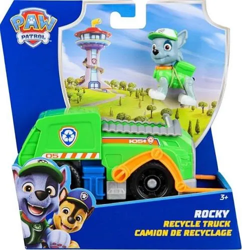 Paw Patrol Rocky's Recycling Truck / Paw Patrol Camion de recyclage de Rocky
