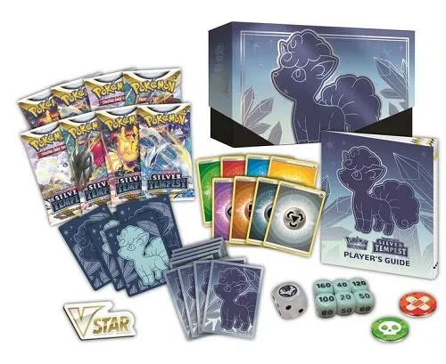 Pokemon Silver Tempest Elite Trainer Box - Tempête d'argent Boîte d'entraînement d'élite