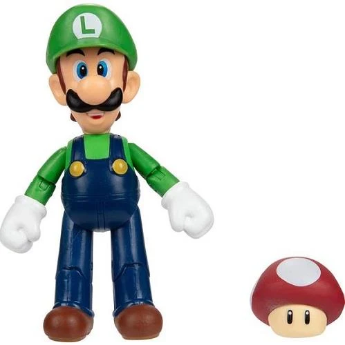 Nintendo Super Mario Luigi & Super Mushroom - Luigi & Super Champignon