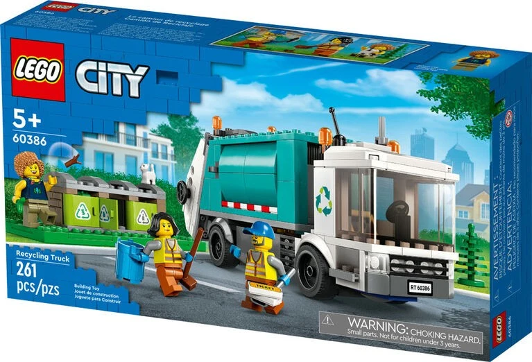 Lego City Recycling Truck/Camion de recyclage - 60386
