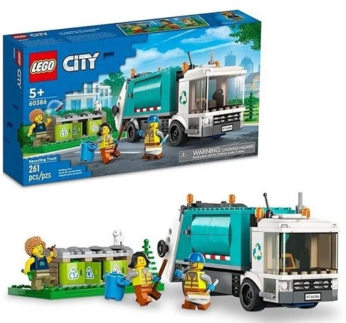 Lego City Recycling Truck/Camion de recyclage - 60386