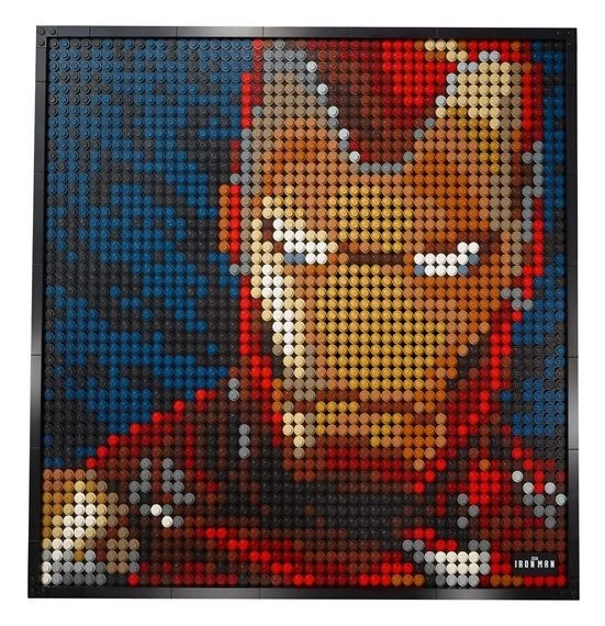 Lego Disney Marvel Iron Man Dot Art/Art pointilliste - 31199