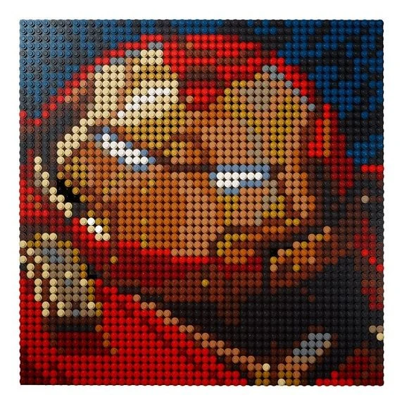Lego Disney Marvel Iron Man Dot Art/Art pointilliste - 31199
