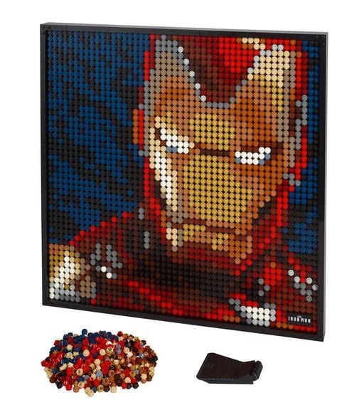 Lego Disney Marvel Iron Man Dot Art/Art pointilliste - 31199