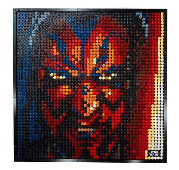 Lego Disney Star Wars The Sith Dot Art / Art pointilliste- 31200