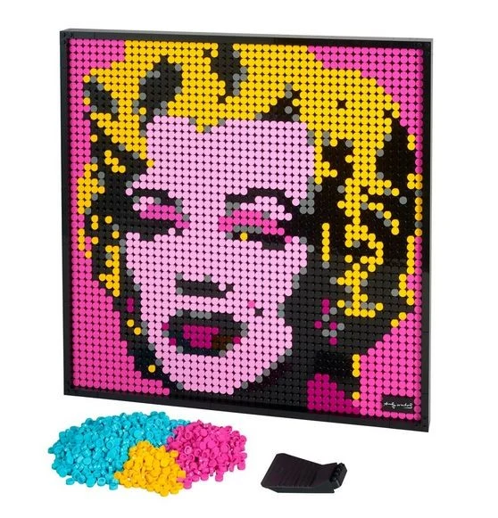 Lego Art Andy Warhol's Marilyn Monroe Dot Art / Art pointilliste - 31197