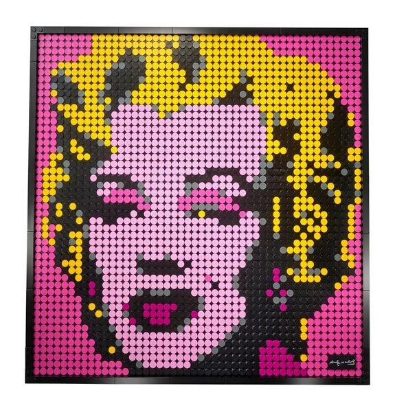 Lego Art Andy Warhol's Marilyn Monroe Dot Art / Art pointilliste - 31197
