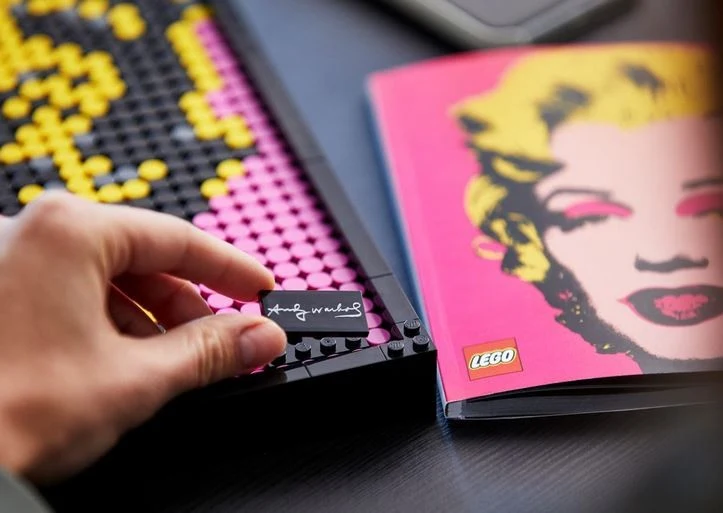 Lego Art Andy Warhol's Marilyn Monroe Dot Art / Art pointilliste - 31197