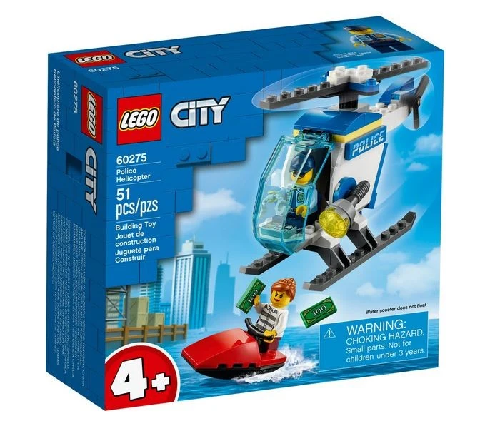 Lego City Police Helicopter / Hélicoptère de police - 60275