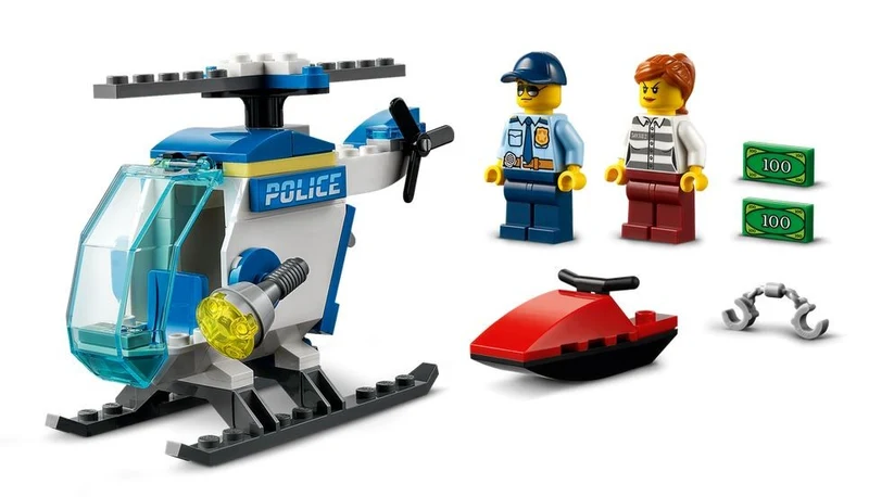 Lego City Police Helicopter / Hélicoptère de police - 60275