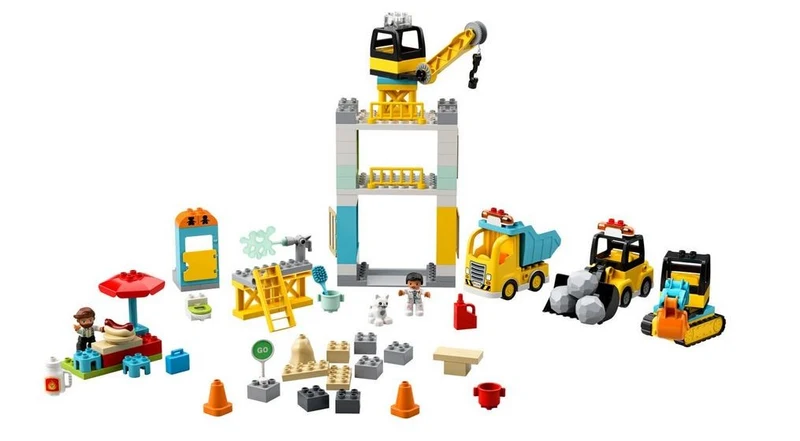 Lego Duplo Tower Crane & Construction - 10933 / Grues à tour et construction - 10933
