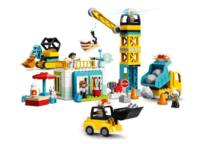 Lego Duplo Tower Crane & Construction - 10933 / Grues à tour et construction - 10933