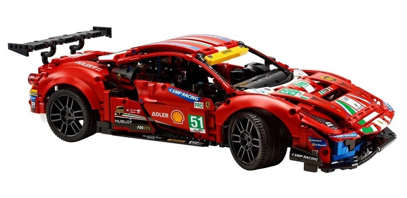 Lego Technic Ferrari 488 GTE AF Corse #51 - 42125