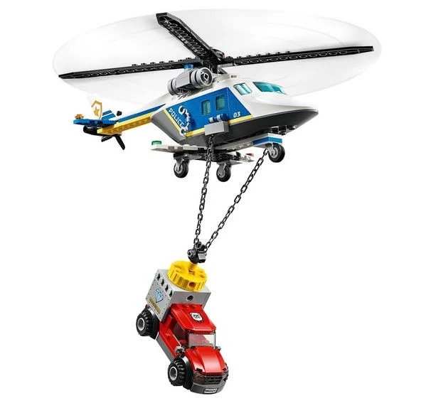 Lego City Police Helicopter Chase / Poursuite en hélicoptère de police - 60243