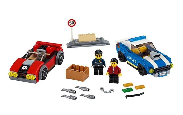 Lego City Police Highway Arrest / Arrestation policière sur l'autoroute - 60242