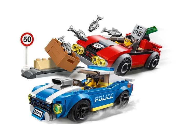 Lego City Police Highway Arrest / Arrestation policière sur l'autoroute - 60242