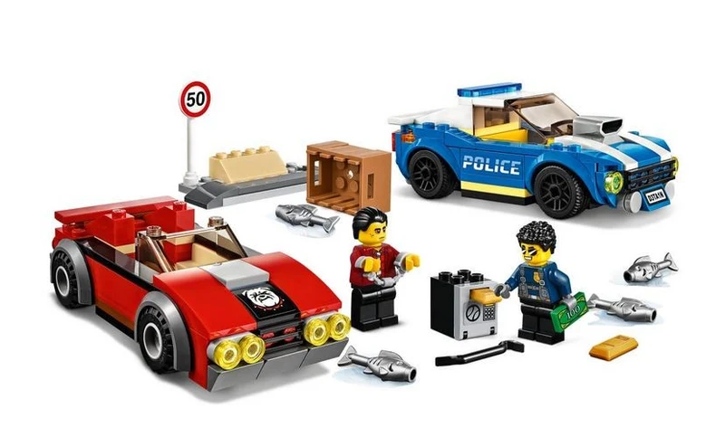 Lego City Police Highway Arrest / Arrestation policière sur l'autoroute - 60242
