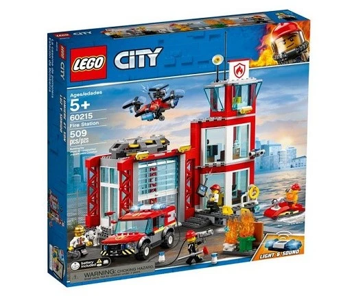 Lego City Fire Station / Caserne de Pompier - 60215