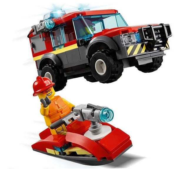 Lego City Fire Station / Caserne de Pompier - 60215
