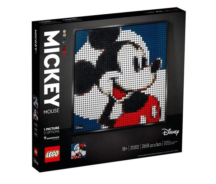 Lego Disney Mickey Mouse Dot Art / Art pointilliste - 31202