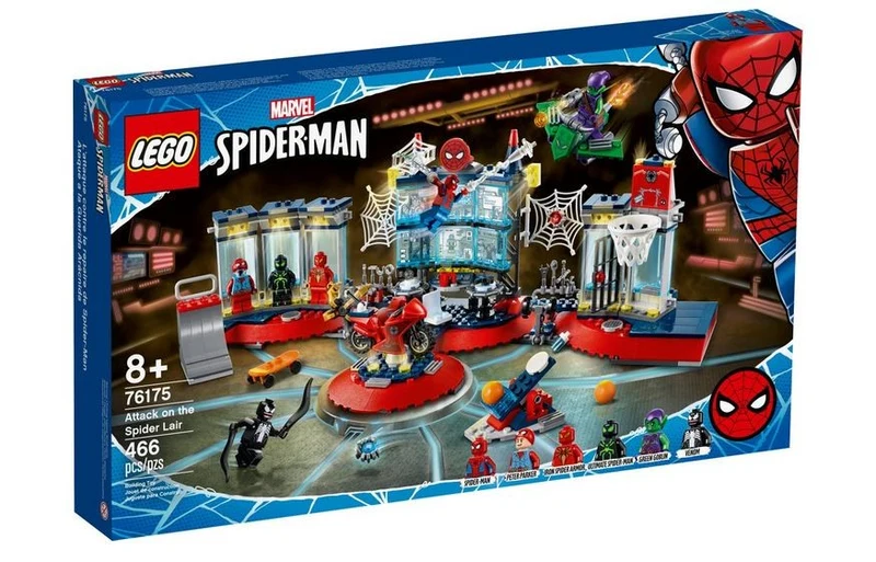 Lego Disney Marvel Spider-Man Attack on the Spider Lair - 76175 / L'attaque de Spider-Man contre le repaire des araignées - 76175