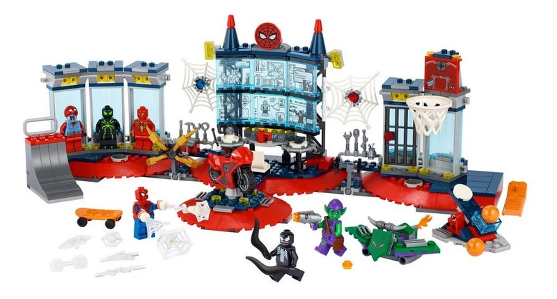 Lego Disney Marvel Spider-Man Attack on the Spider Lair - 76175 / L'attaque de Spider-Man contre le repaire des araignées - 76175