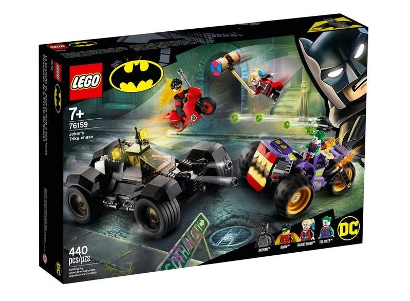 Lego DC Super Heroes Batman Joker Trike Chase/Super Héros Poursuite Tricycle - 76159