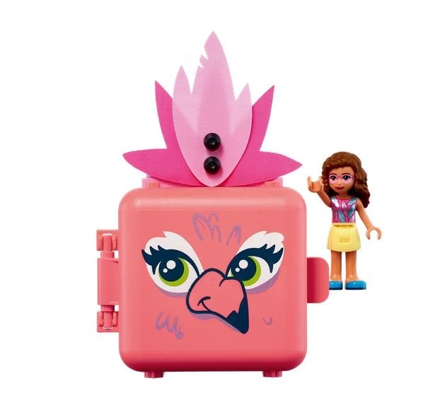 Lego Friends Olivia's Flamingo Cube/cube flamant rose - 41662