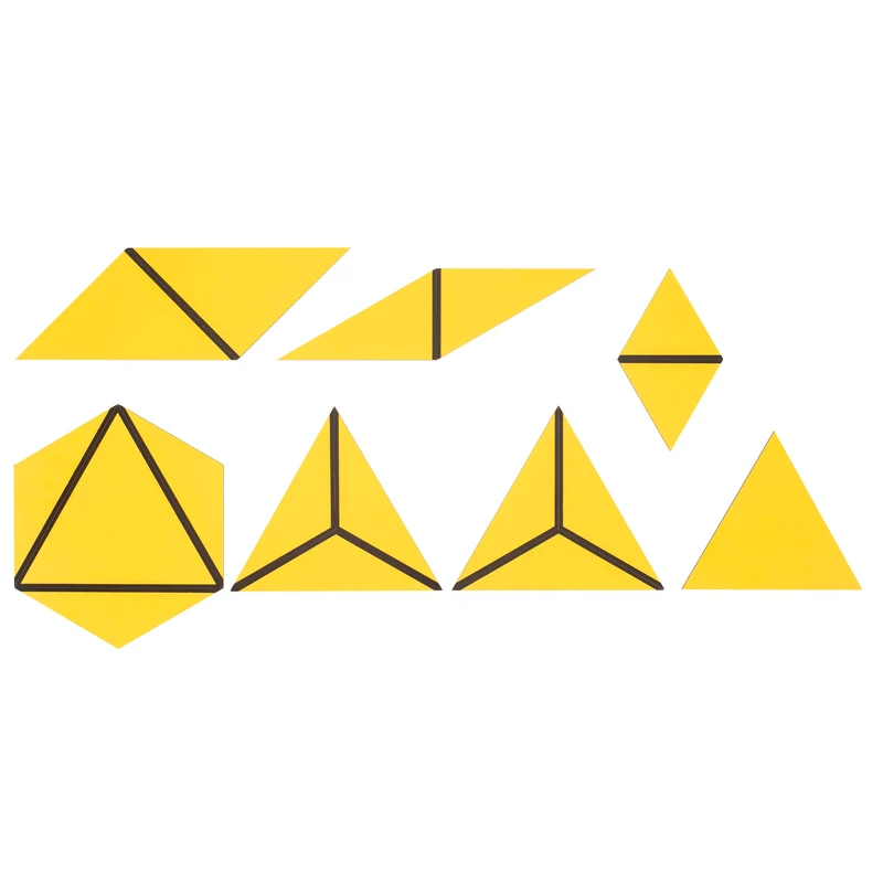 Ensemble des triangles constructeurs : jaune -Nienhuis AMI